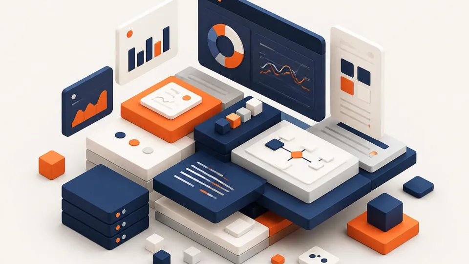 Moduli software con grafici e dashboard